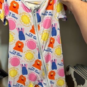 Ms. Rachel Short Zippy - Colorful Print